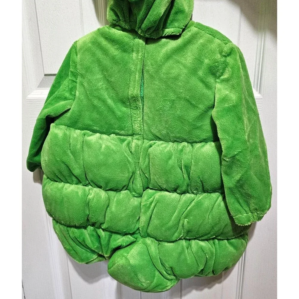 Ghostbusters Slimer Deluxe Costume 6-12 M Halloween Plush Green Baby Cute NEW